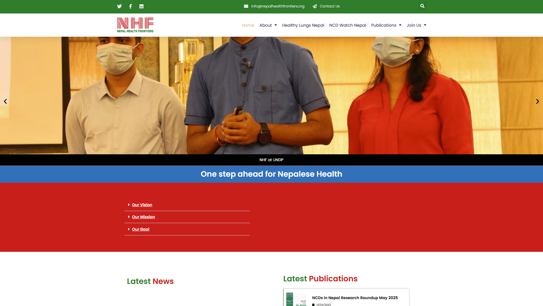 Nepal Health Frontiers