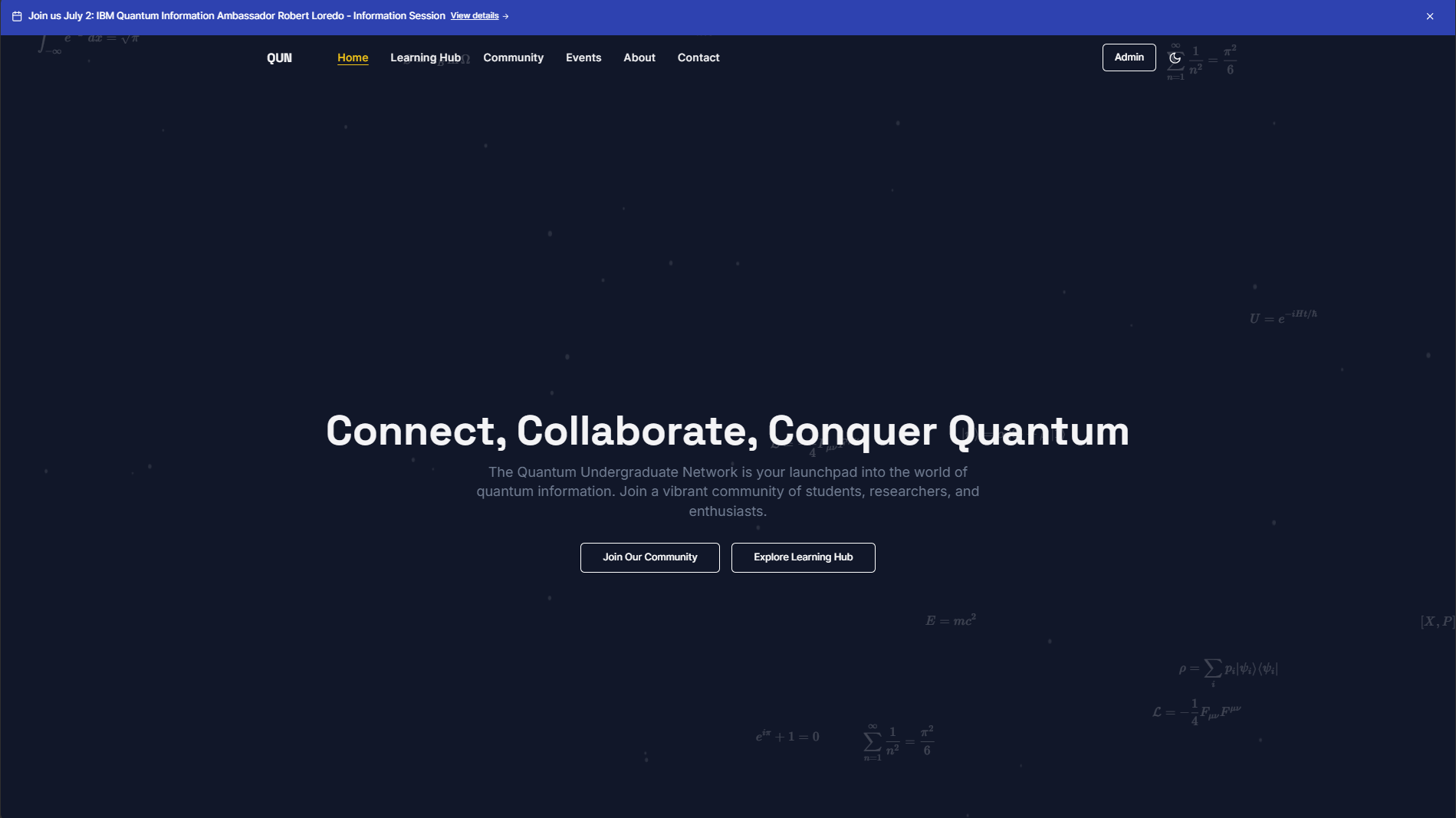 Quantum Undergraduate Network