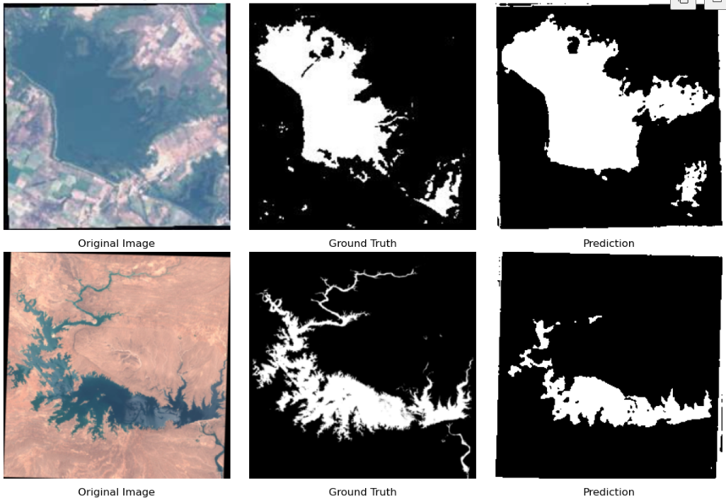 Satellite Water Body Segmentation: U-Net with PyTorch